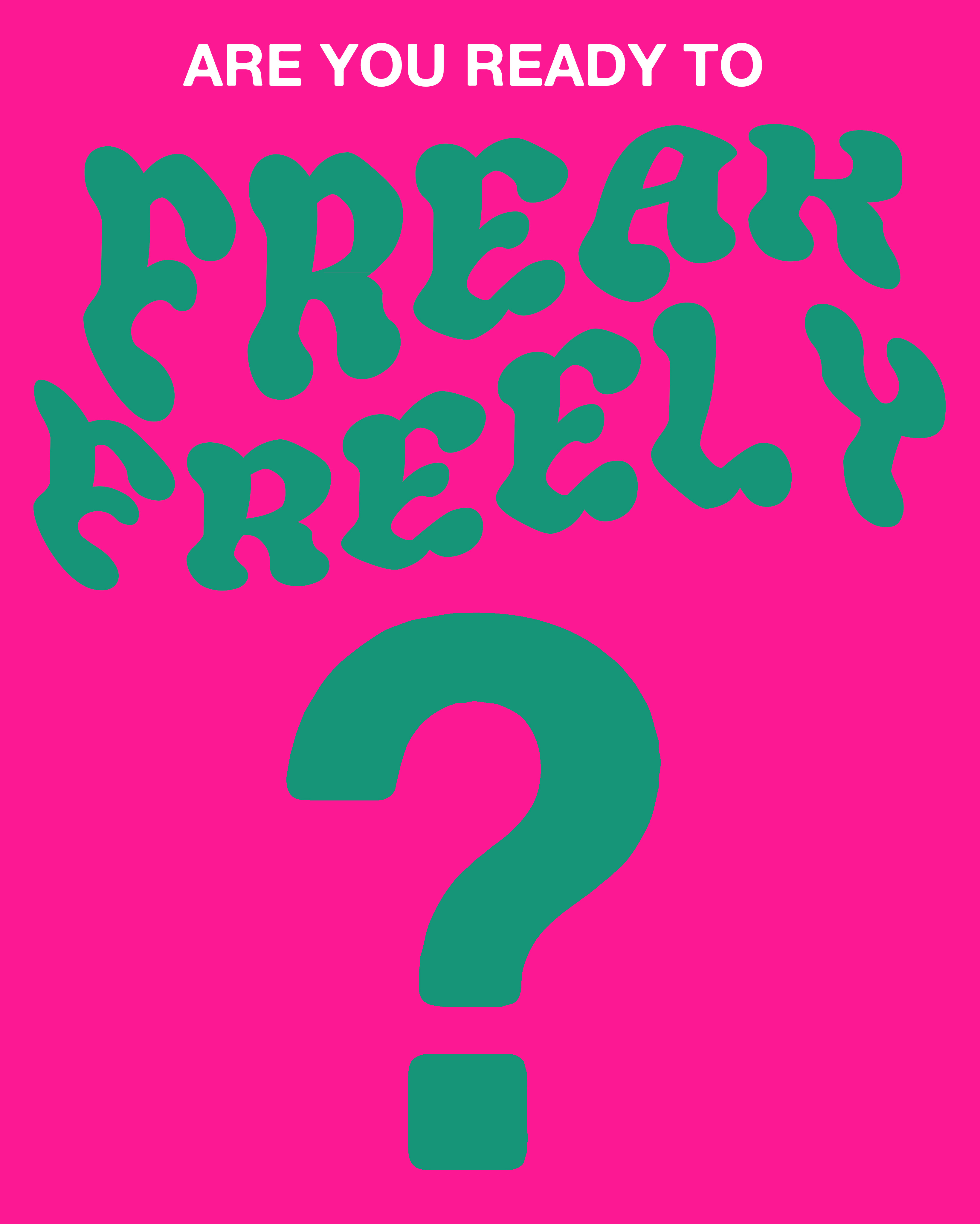 Freak Freely 2022 poster