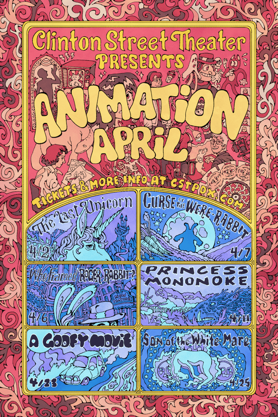 Keith Clinton Animation Clinton Street Theater